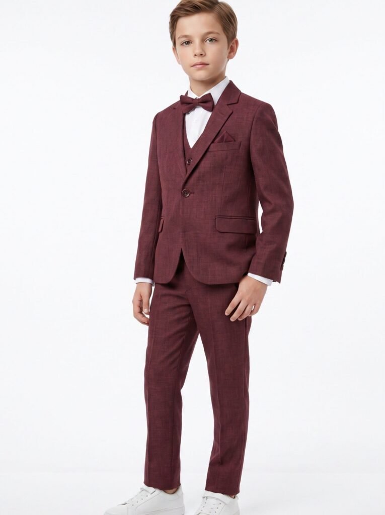 Boys five-piece occasion suit set